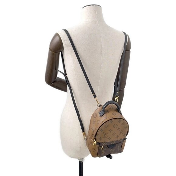 LOUIS VUITTON Palm Springs Backpack Size Mini Monogram Reverse Canvas Noir M... - Picture 4 of 16